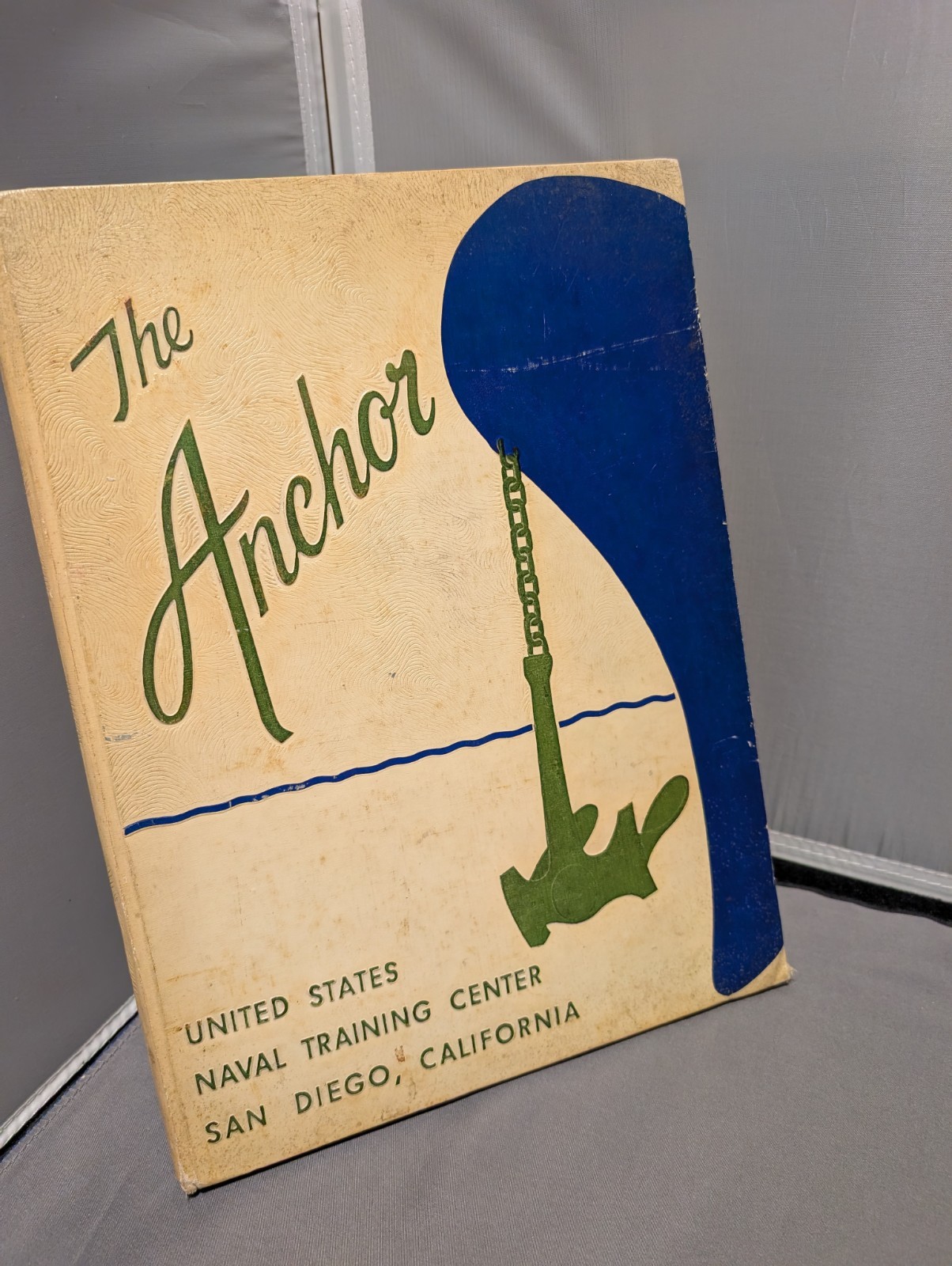 Vintage 1962 The Anchor US Navy Naval Training Center Company 506 yearbook
