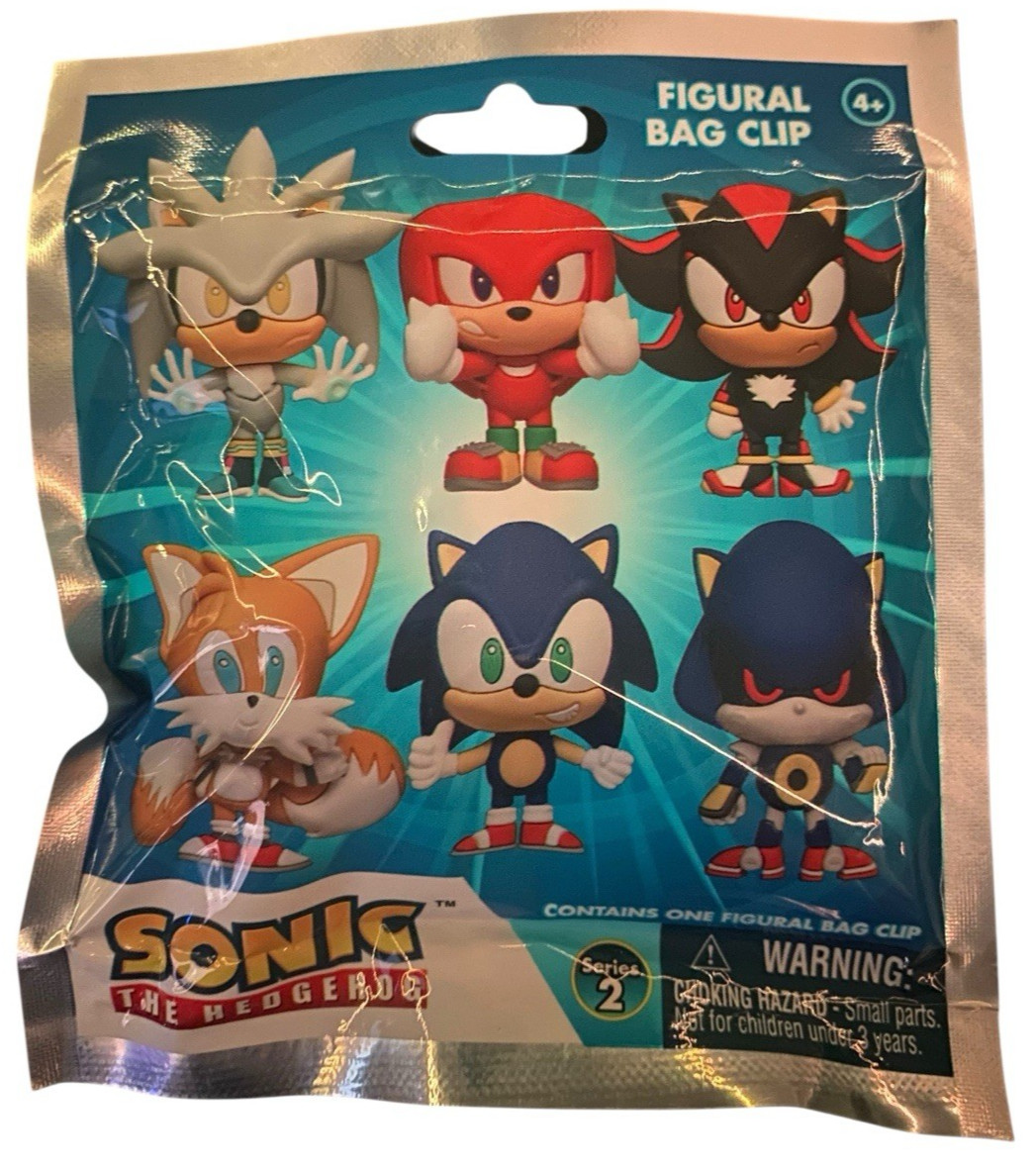 Monogram Sonic The Hedgehog Figural Bag Clip Series 2 Blind Bag Sealed