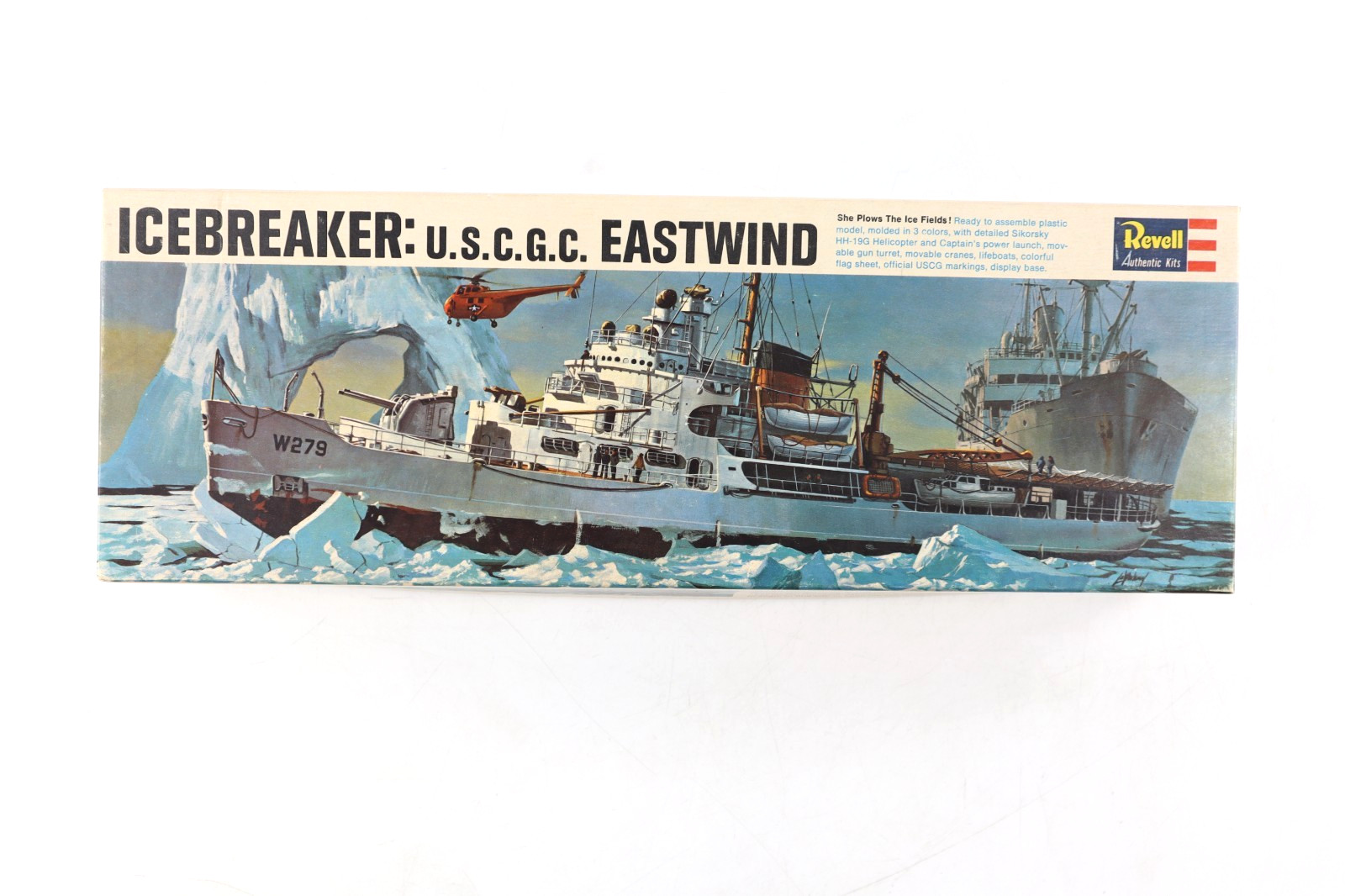 Revell Icebreaker USCGC Eastwind Model Kit 1966