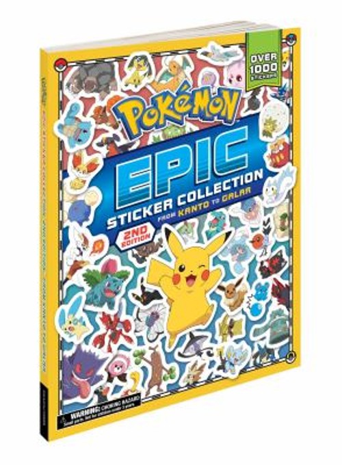 Pokémon Epic Sticker Collection 2nd Edition: from Kanto to Galar