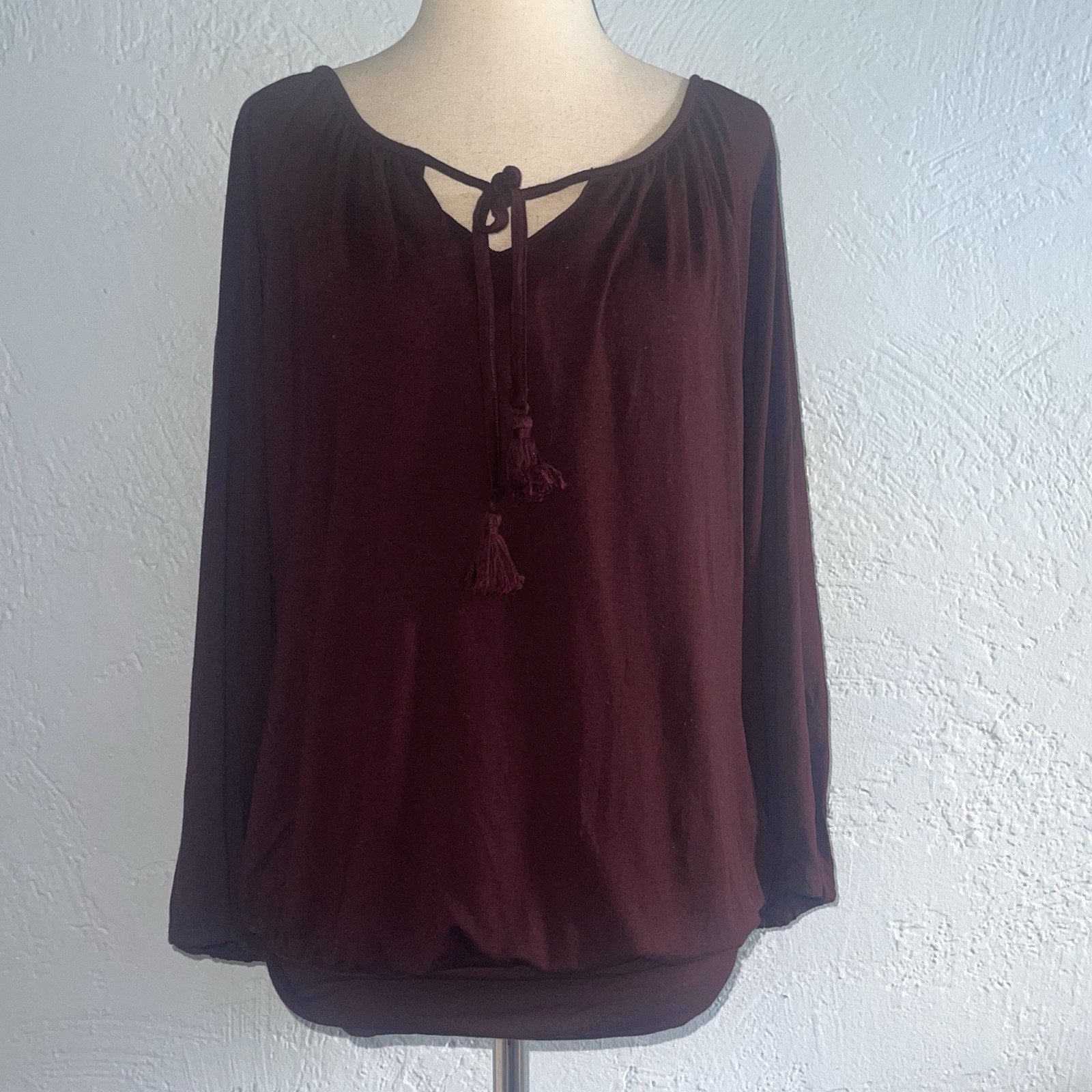 DELETTA Catch A Glimpse Blouse Sz Medium Top Shirt ModCloth Anthropologie