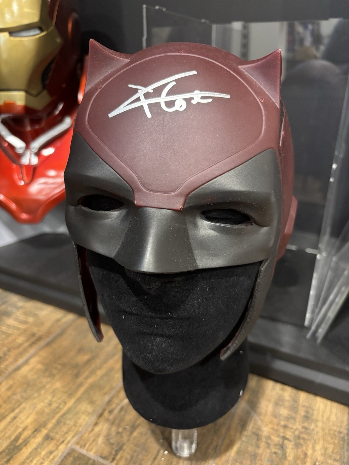 Charlie Cox Signed Autographed Daredevil Helmet