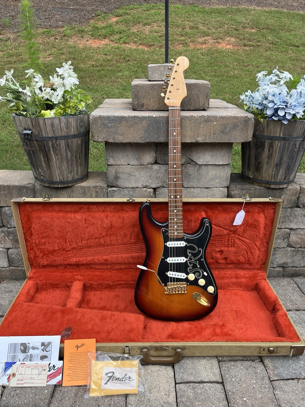 Vintage 1992 Fender Stevie Ray Vaughan Stratocaster