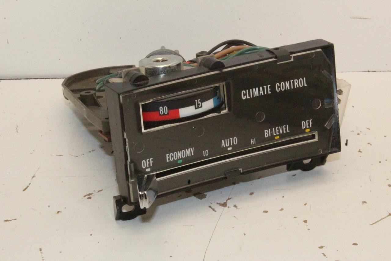 Vintage NOS 1970s Cadillac Climate Control Head Unit