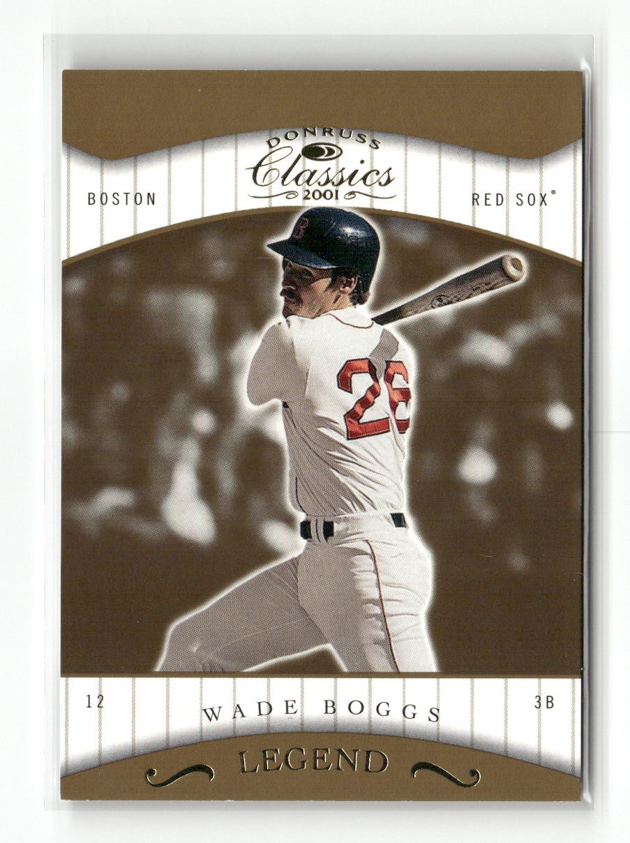 2001 Donruss Classics #176 Wade Boggs #/1755