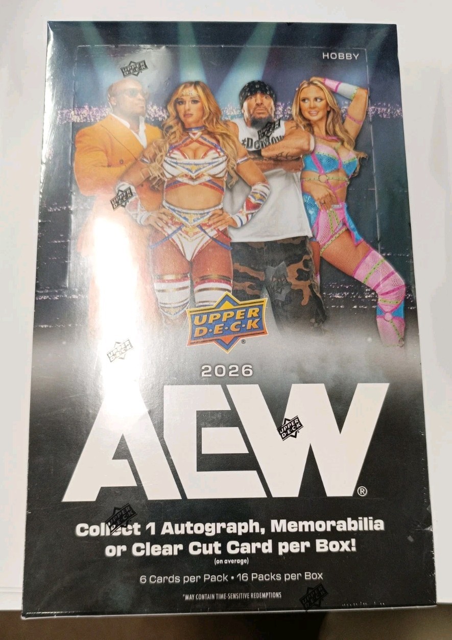 2026 Upper Deck AEW Wrestling Hobby Box 2026 Upper Deck AEW Wrestling Hobby Box