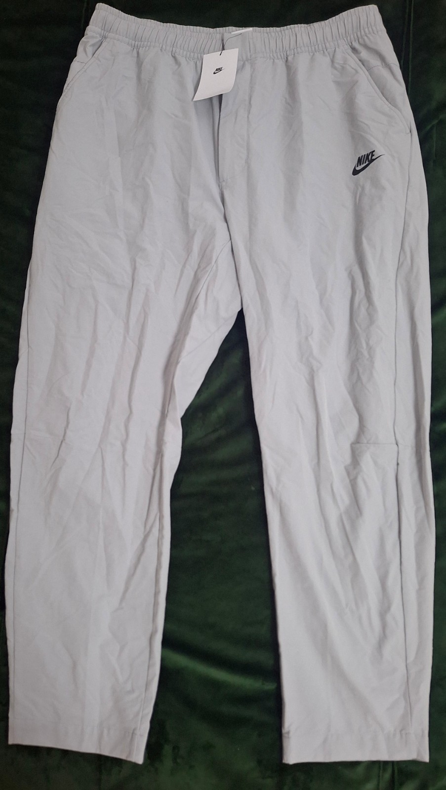 Nike Sportswear Woven Tapered Commuter $80 Pants Light Smoke Men\'s XL DM6621-012