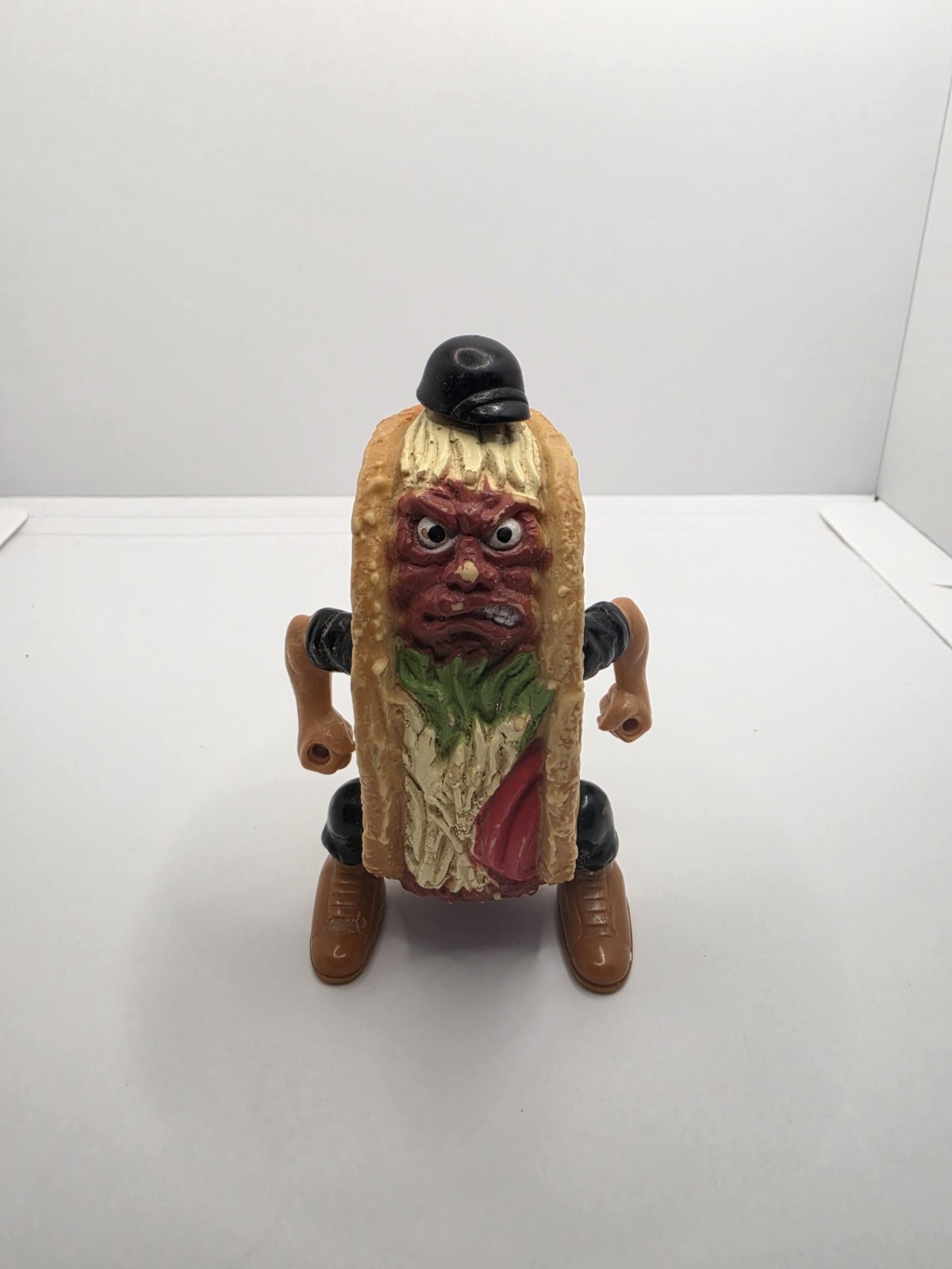 Vtg 1988 Food Fighters Taco Terror Action Figure Mattel