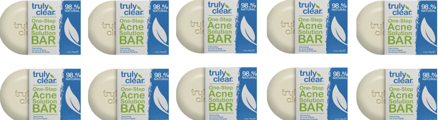 Truly Clear One-Step Acne Solution Blemish Bar 3.5oz EACH 10 PACK - 1/$6.99