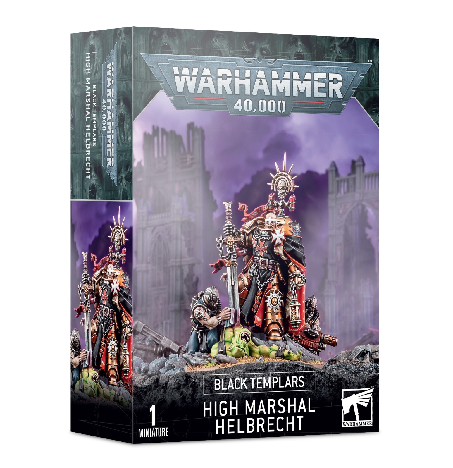 Warhammer 40k Black Templars High Marshall Helbrecht NEW in BOX