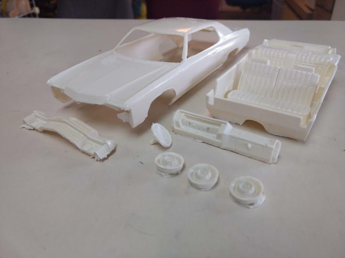 Vics Resins 71 Chevrolet Impala 1/25 resin body