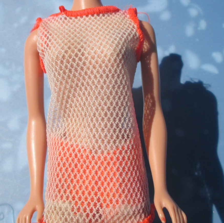Vintage Barbie Twist \'N Turn TNT Swimsuit 1967 Mod #1160