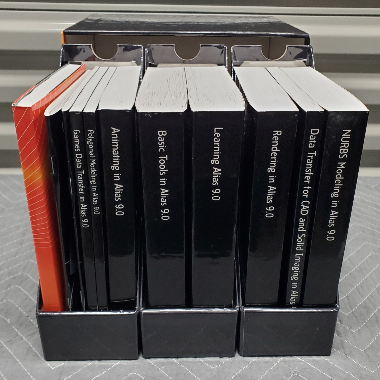 Vintage Alias Wavefront PowerAnimator 9.0 Box Set Manuals SGI Guide Archive 1998