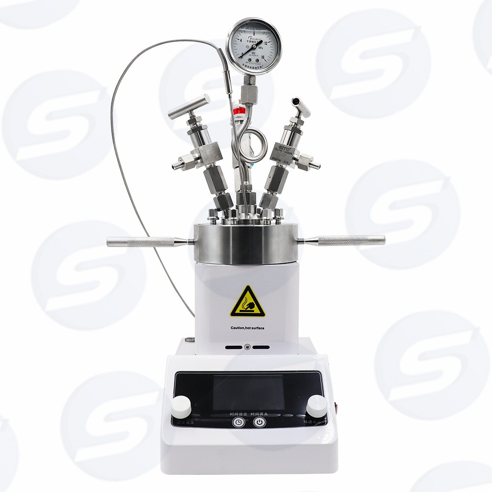 100-500ml Lab Magnetic Stirring High Pressure Reactor with Heating SS316 1450psi