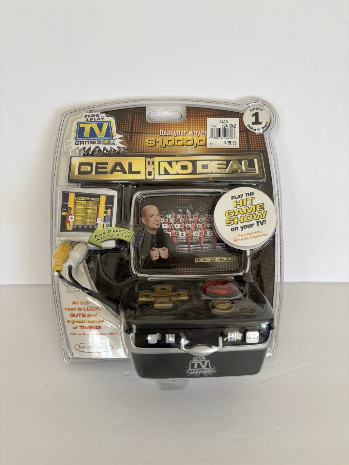 Jakks Pacific Deal or No Deal Plug & Play TV - Factory Sealed New Jakks Pacific Deal or No Deal Plug & Play TV - Factory Sealed New