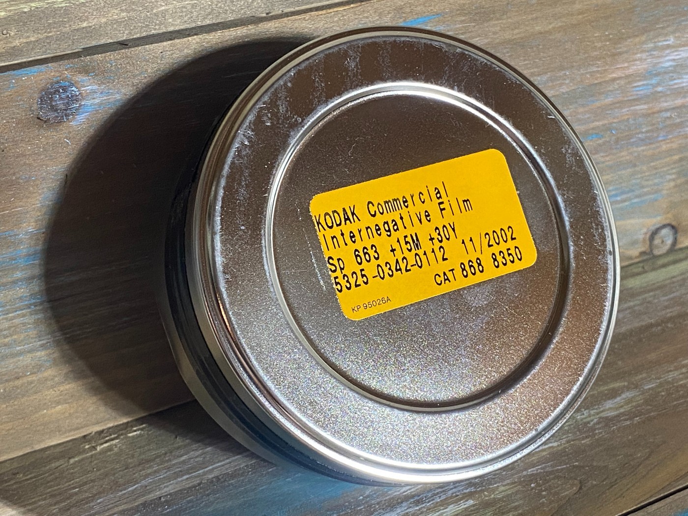 Sealed Container Kodak Commercial Internegative Film, vintage- exp date 11/2002