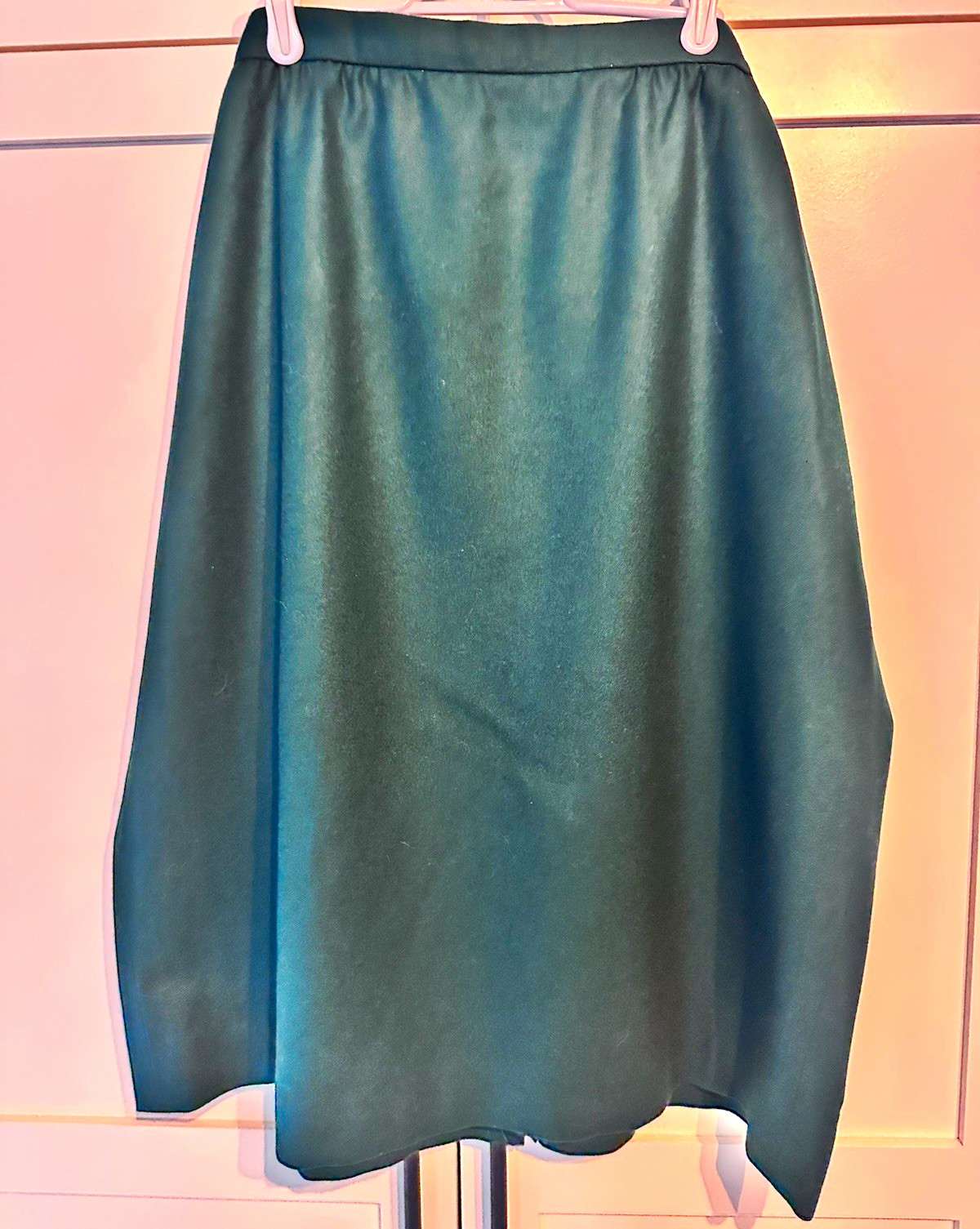 Pendleton Women’s Plus 22W Green Wool A-Line Midi Skirt Lined Button Pendleton Women’s Plus 22W Green Wool A-Line Midi Skirt Lined Button