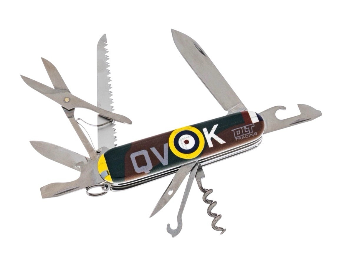 Victorinox DLT Trading Exclusive QV-K Spitfire Huntsman 91mm SAK 59616