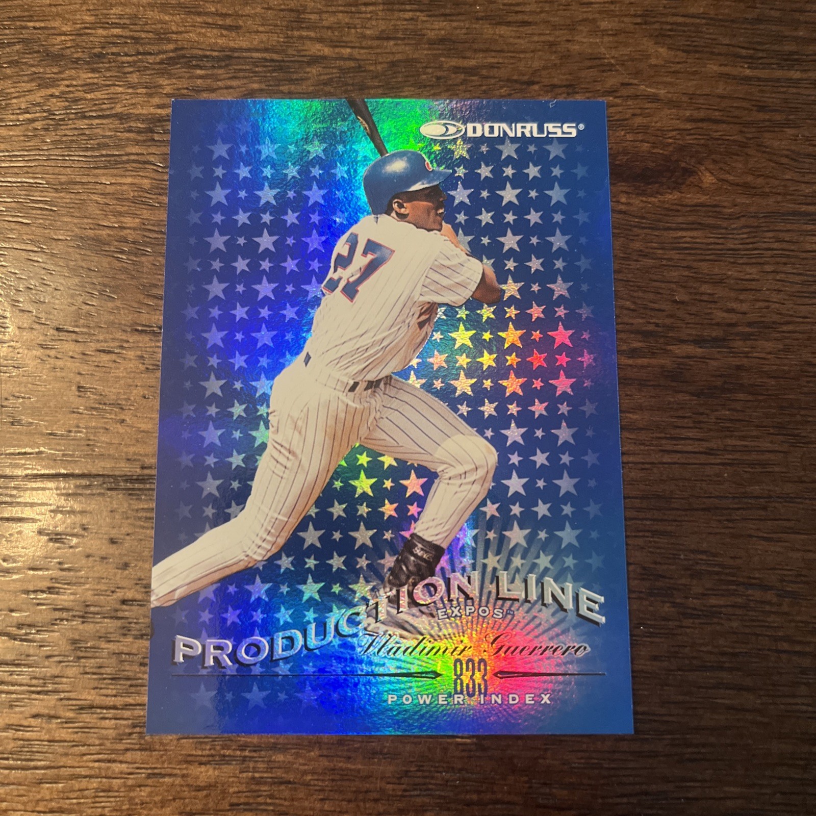 1998 Donruss - Production Line Power Index Vladimir Guerrero #16 /833 Baseball