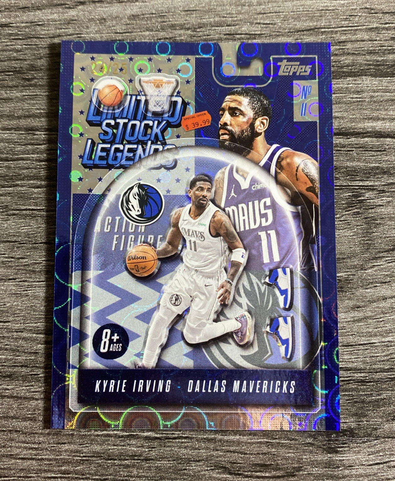 2025-2026 Topps - Kyrie Irving Limited Stock Legend /25 Target Exclusive)