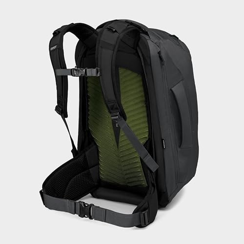 FARPOINT 40L MEN'S TRAVEL BACKPACK, TUNNEL VISION GRAY OSPREY