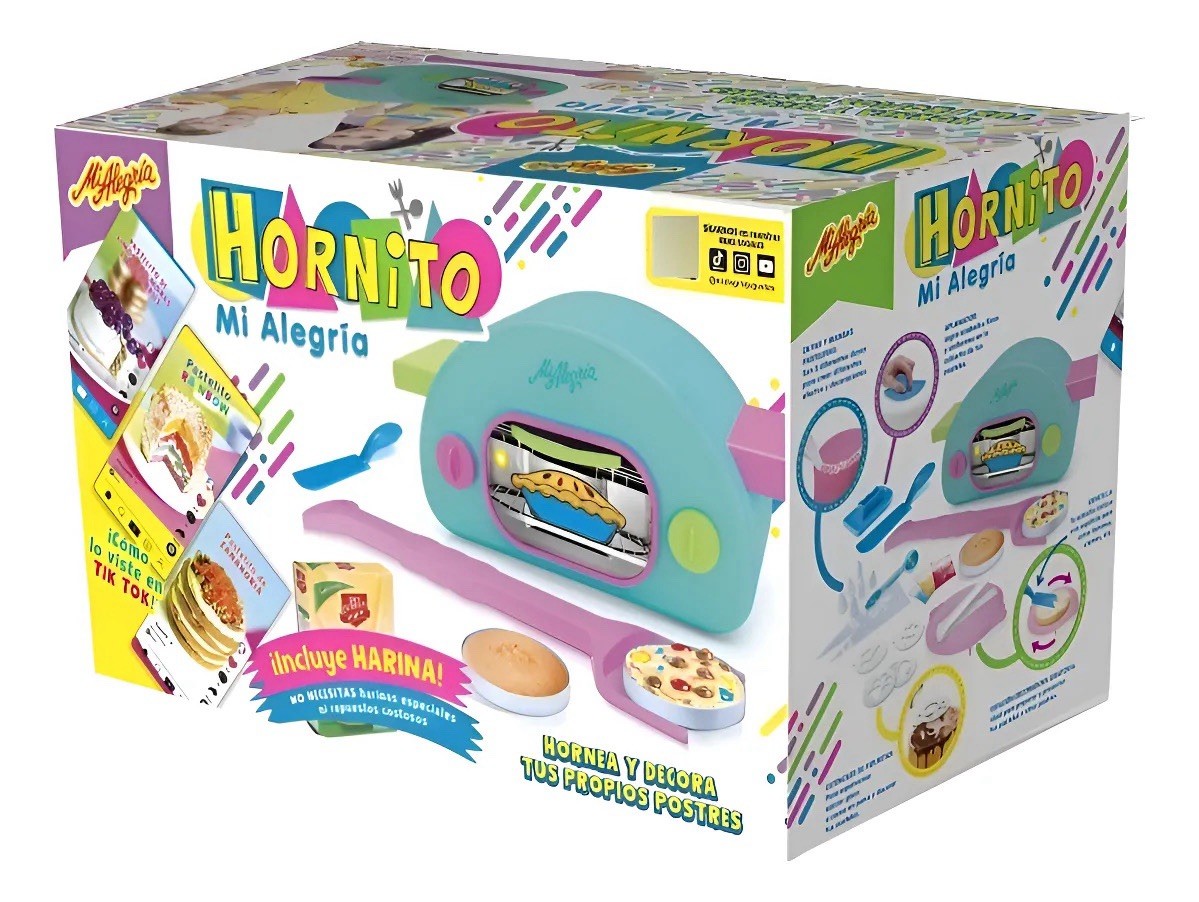 Mexican Toy Oven Bake Hornito Hornea Aprende Cocinado For Kids Made In Mexico
