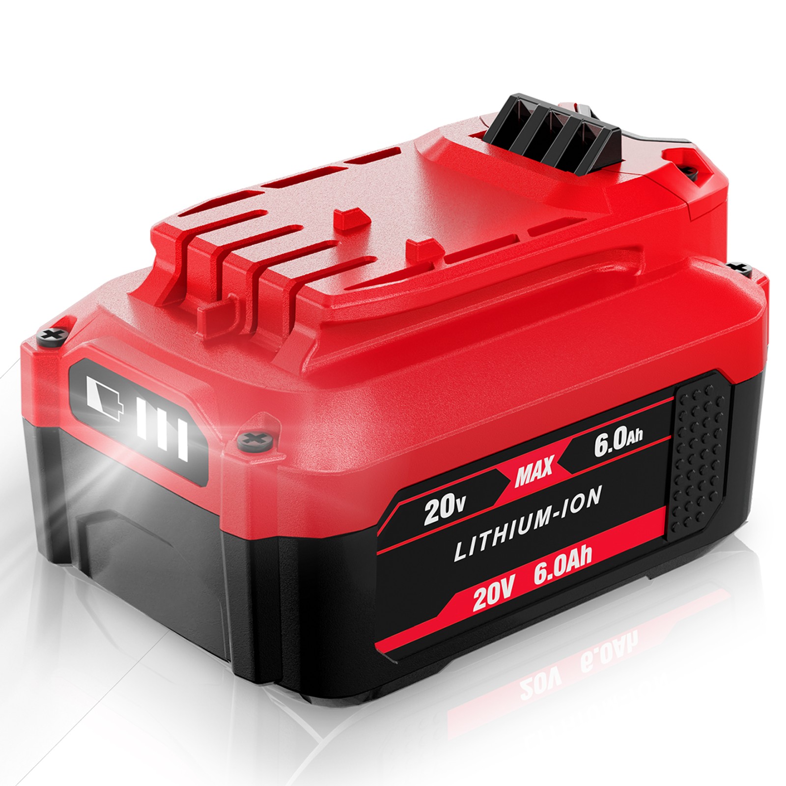 6.0Ah For Craftsman CMCB206 20 Volt 20V Max Li-Ion V20 Battery CMCB204 CMCB201