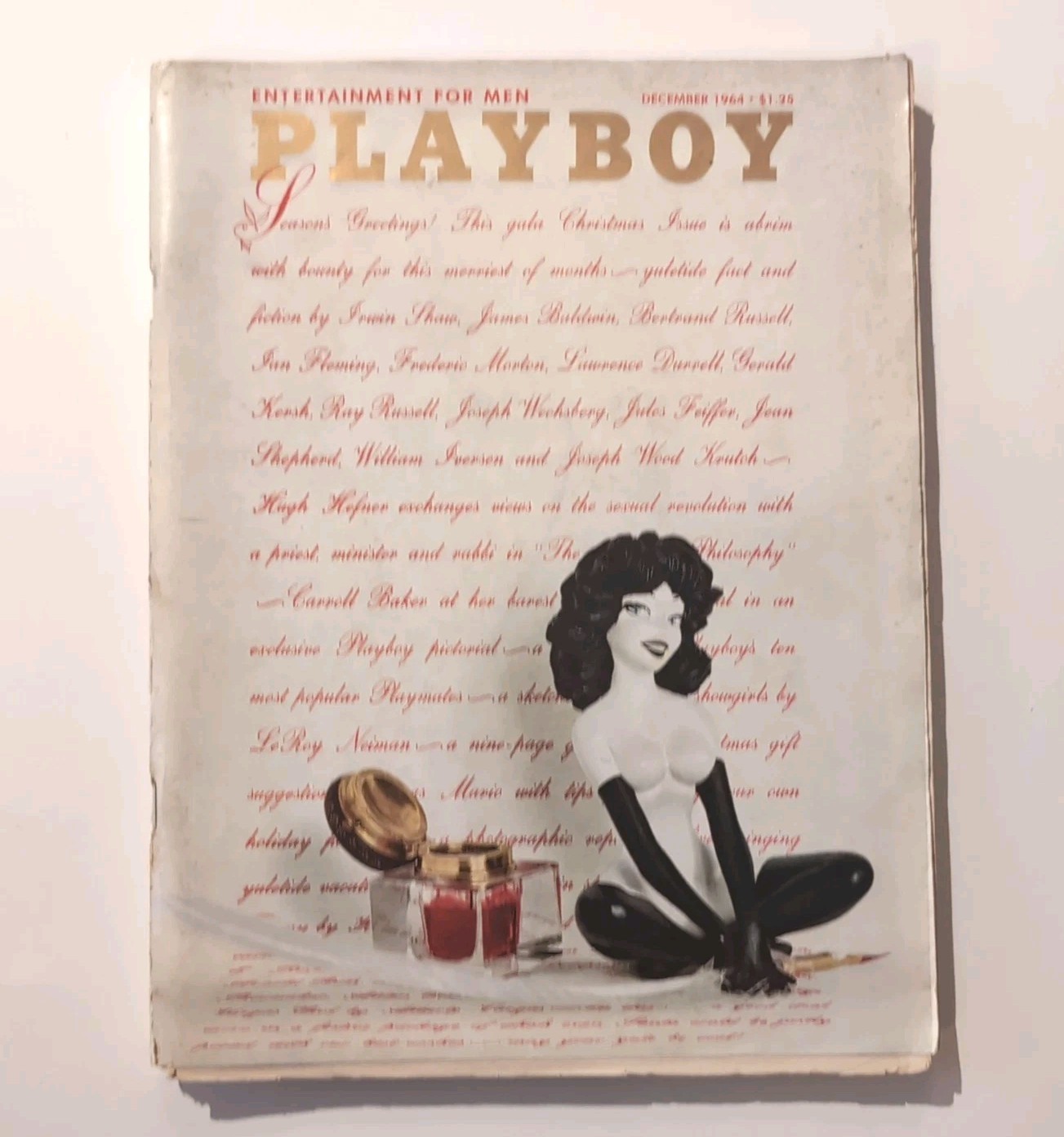 Playboy Magazine December 1964 issues: Peter Sellers Vintage Rare 