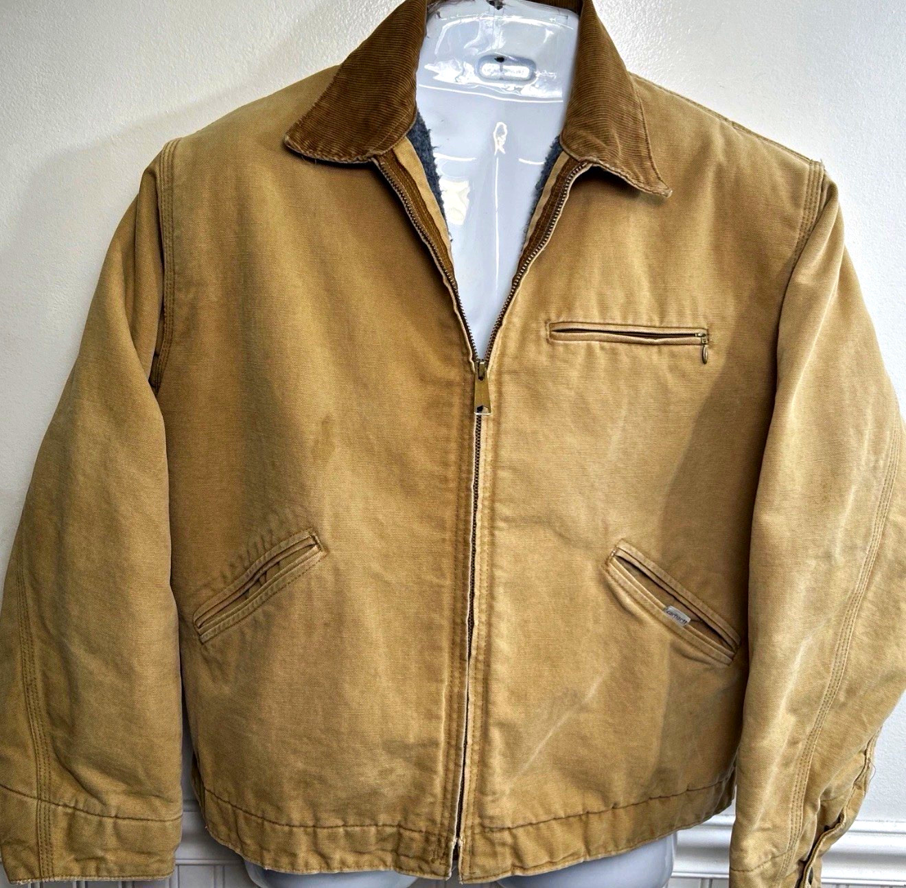 Vintage Carhartt Detroit Jacket – Union Made USA – Men’s 48 / XL – Blanket Lined