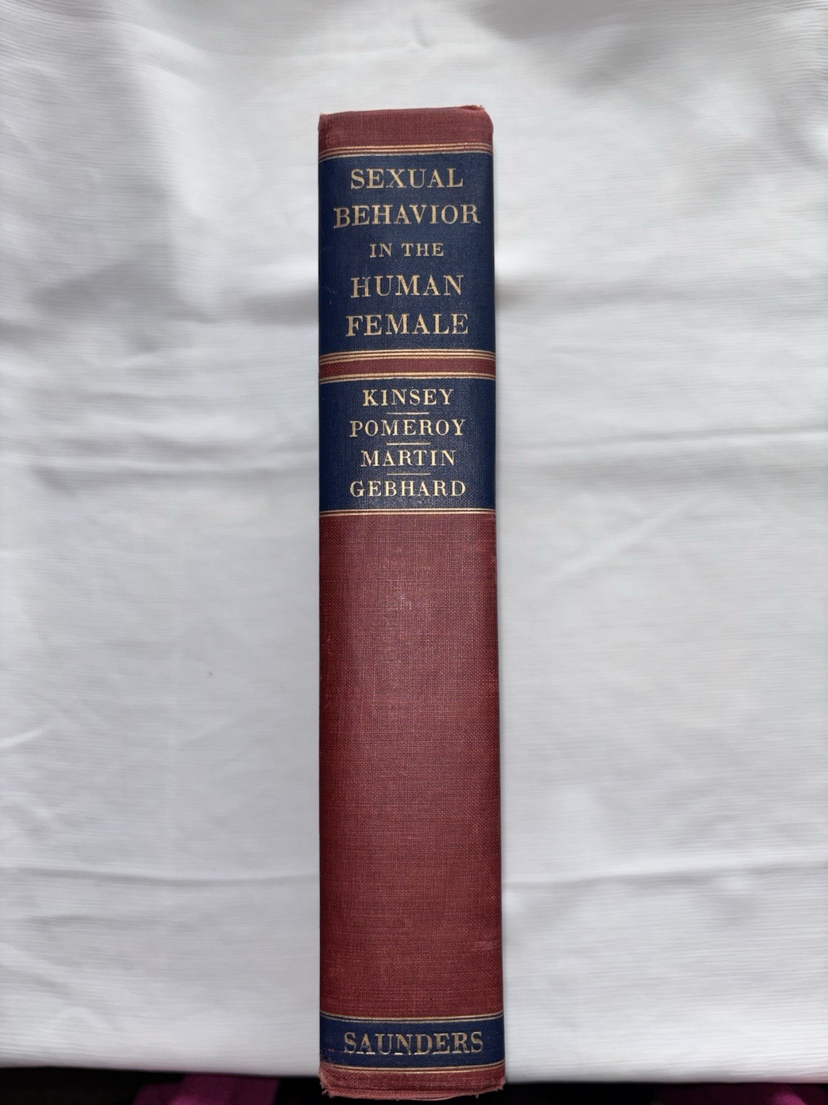 Vintage 1953 Sexual Behavior in the Human Female –Alfred Kinsey Landmark Report