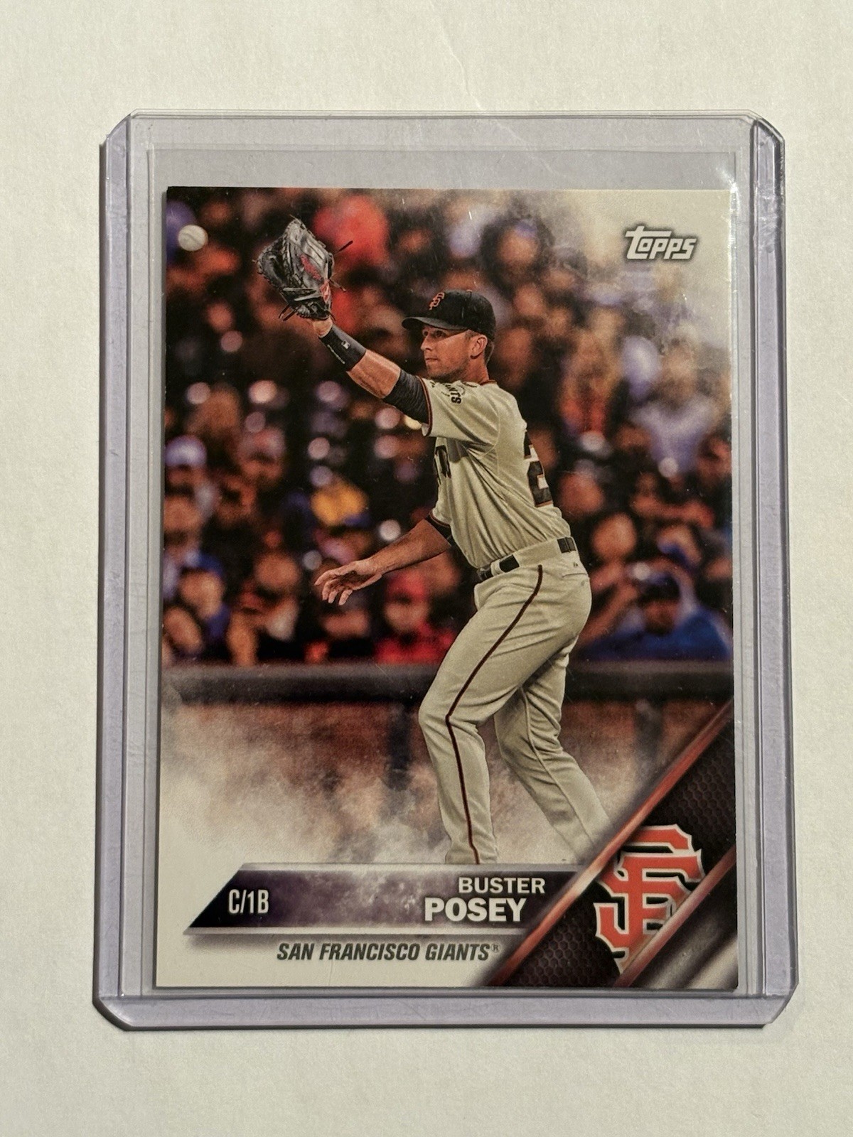 2016 Topps - New Era Buster Posey San Francisco Giants SP