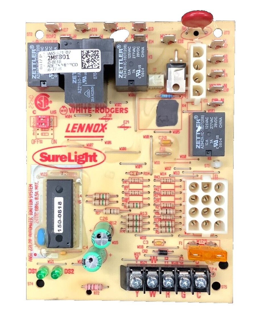 32M8801 Lennox SureLight Furnace Control Board 50A65-121 32M8801 Lennox SureLight Furnace Control Board 50A65-121