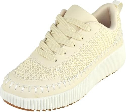 La Sheelah Women Knitted Low Top Patchwork Fashion Sneaker Design TIMELESS-12