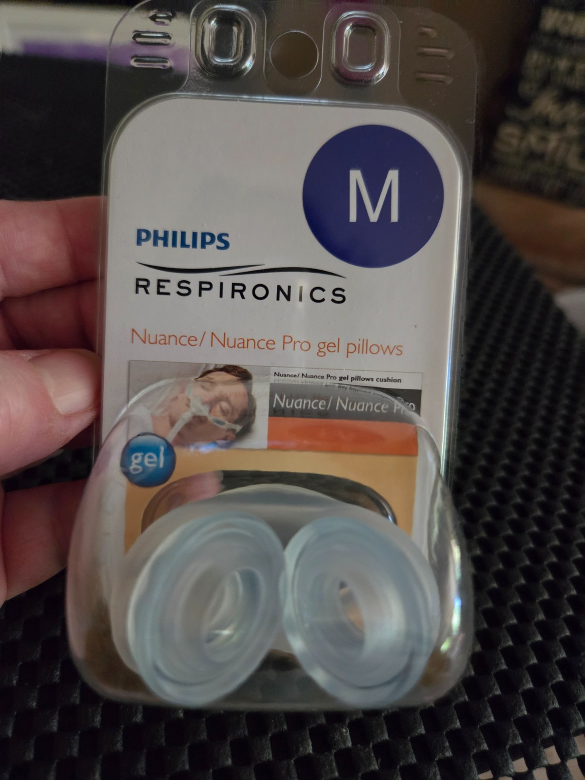 5pk RESPIRONICS Nuance Pro SILICONE Gel Nasal Pillows SIZE MEDIUM 5pk RESPIRONICS Nuance Pro SILICONE Gel Nasal Pillows SIZE MEDIUM