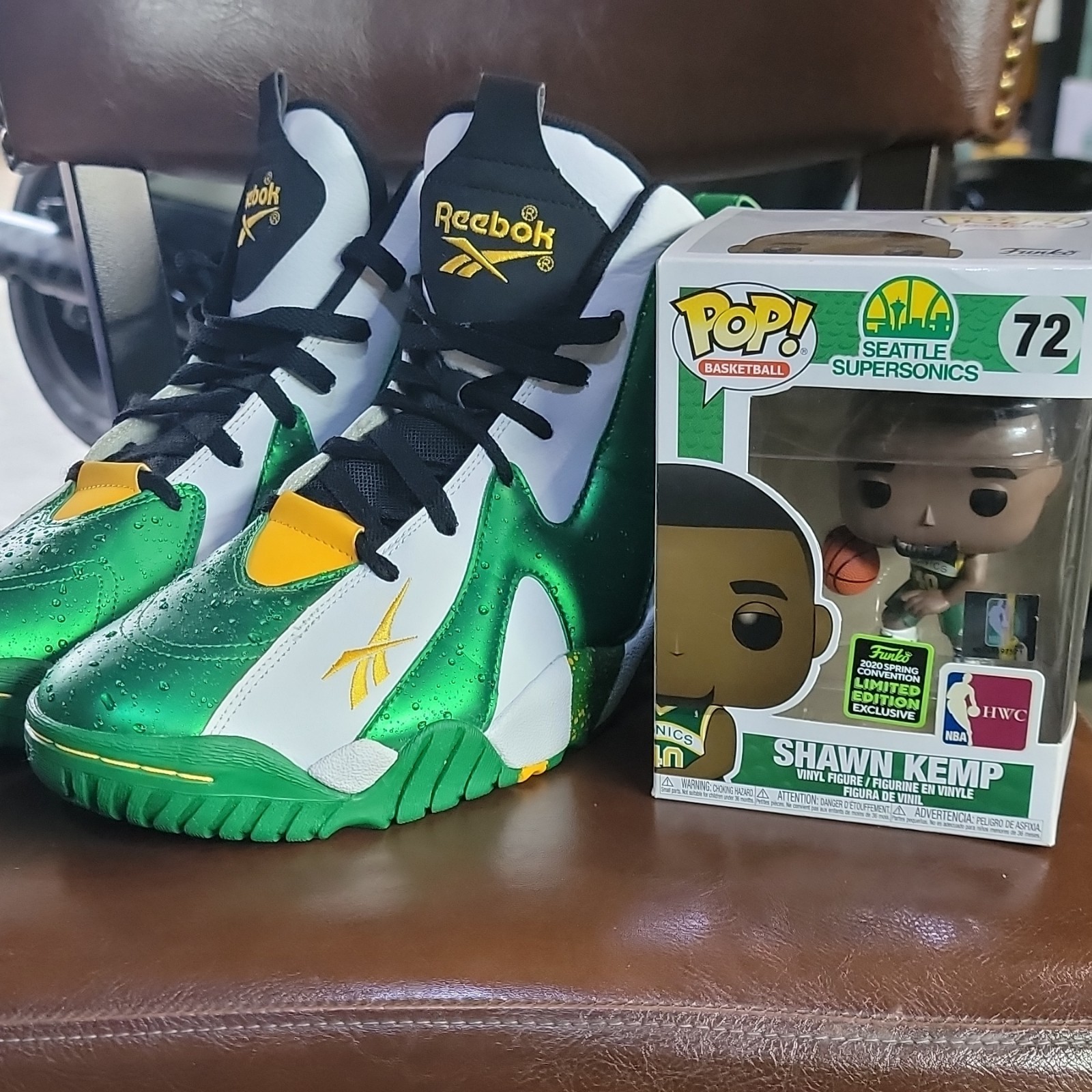 Reebok Kamikaze 2 Seattle Sonics 2013 \
