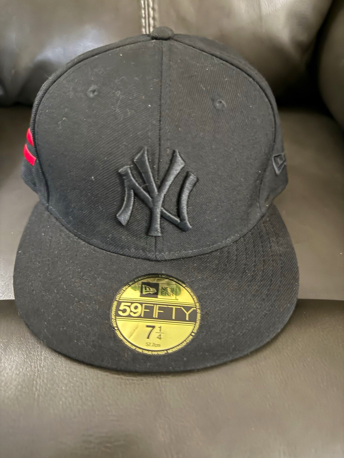 2010 New York Yankees Hat From Jay Z & Eminem Tour “The Home & Home Tour” 7 1/4