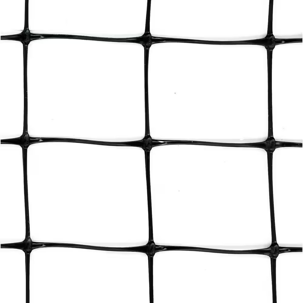 Tenax HDPE Pet Fence Select 4 Ft. X 330 Ft. Garden Fence Black Tenax HDPE Pet Fence Select 4 Ft. X 330 Ft. Garden Fence Black