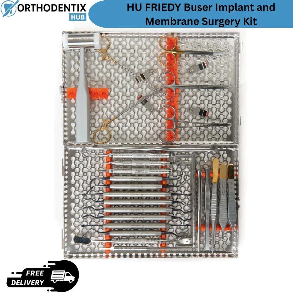 Hu-Friedy Buser Implant Surgery Kit | Professional Dental Implant Instrument Set