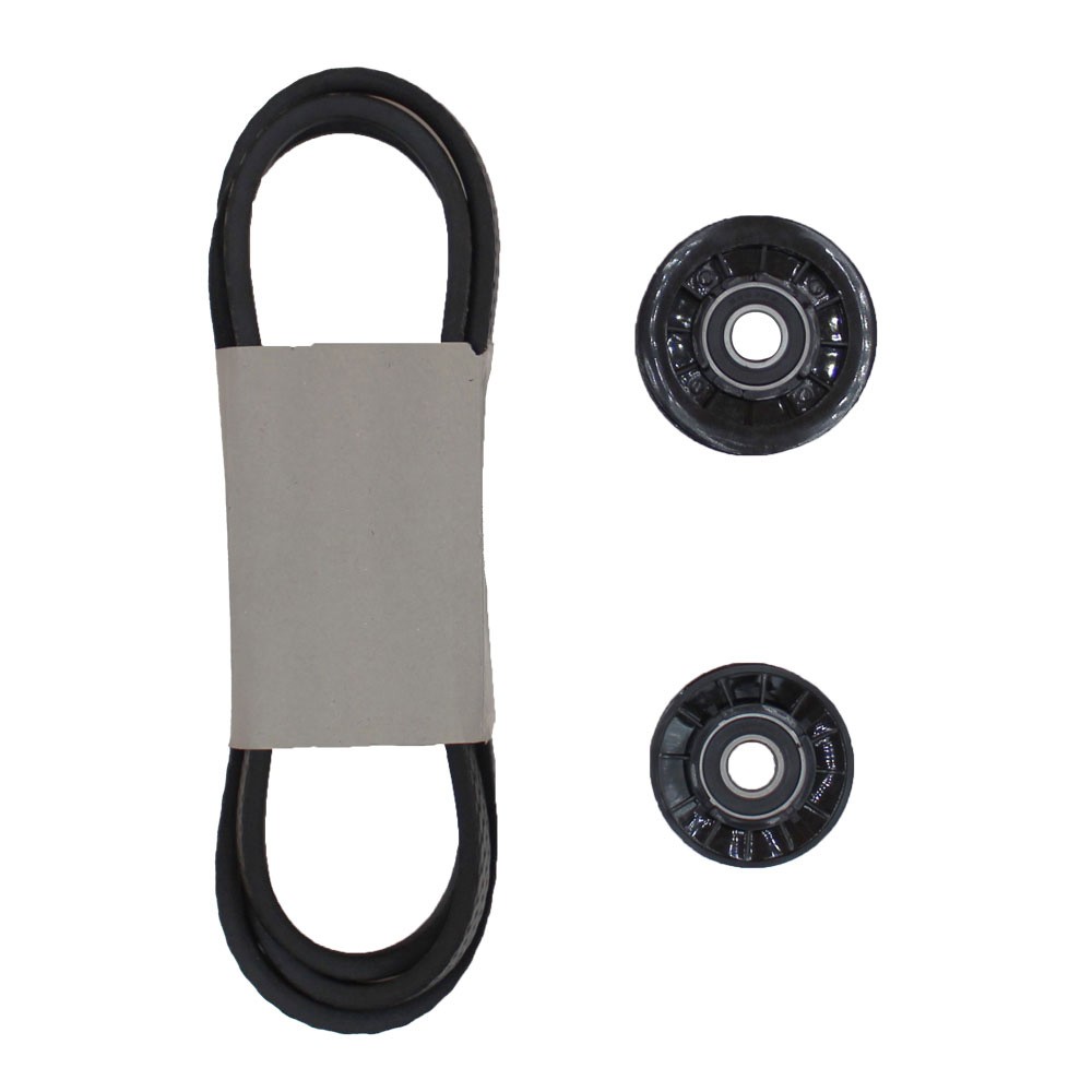 Idler Pulley Kit W/Transmission Drive Belt Fits John Deere 155C D110 D120 D130