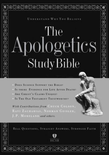 The Apologetics Study Bible 2007 Hardcover w/ Dust Jacket Holman