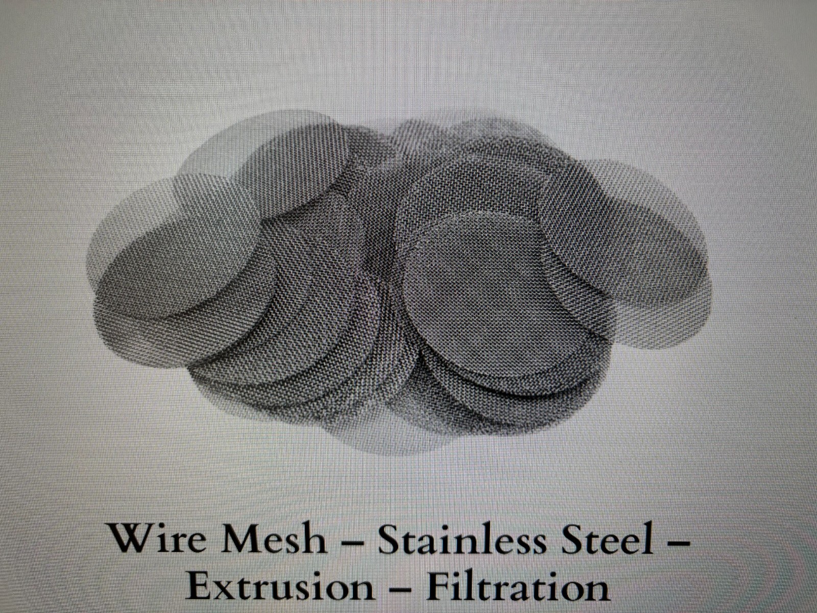 Stainless Steel 304 wire cloth disc 2\