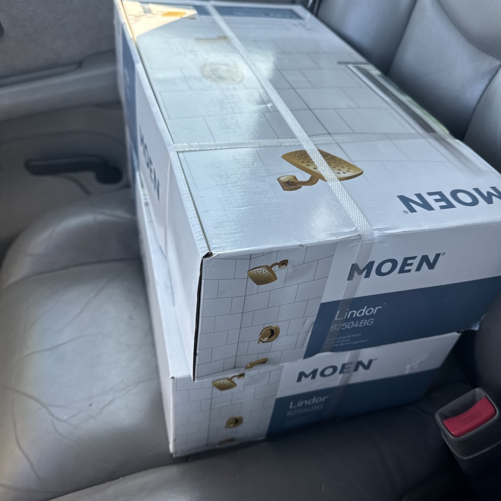 Moen 82504BG Lindor Brushed Gold Tub & Shower Package, Moen 82504BG Lindor Brushed Gold Tub & Shower Package,