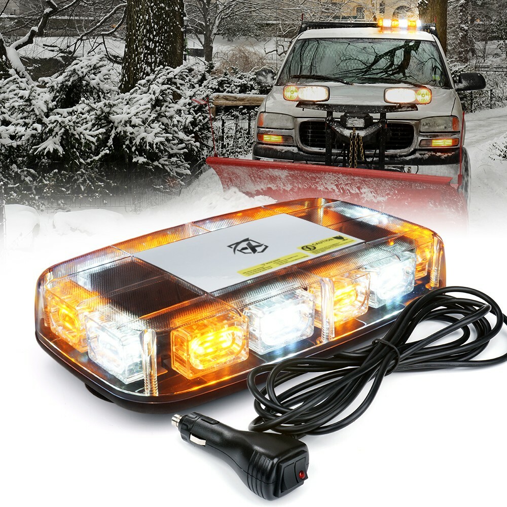 Xprite 72 LED Strobe Beacon Lights Truck Car Rooftop Emergency Hazard Warning