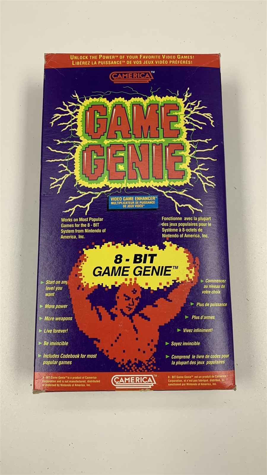 Game Genie Video Game Enhancer Nintendo NES 8-Bit System New 