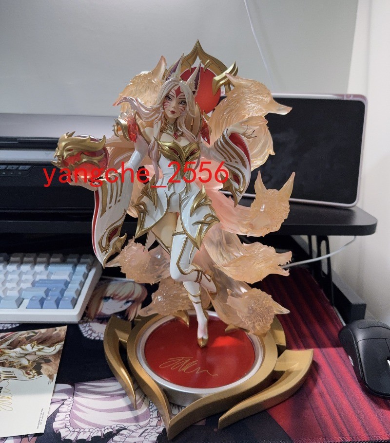 League of Legends Hall of Legends 1/6 Faker Ahri Figure Statue Model Collection