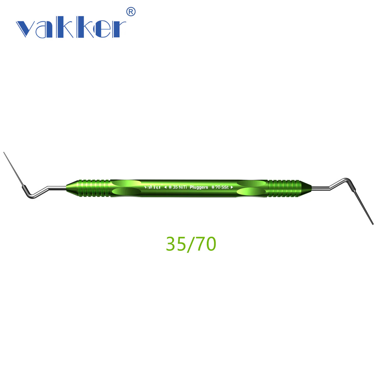 VAKKER Dental Endo Buchanan Hand Plugger Niti Fill Tips ENDO Hand Plugger Set VAKKER Dental Endo Buchanan Hand Plugger Niti Fill Tips ENDO Hand Plugger Set