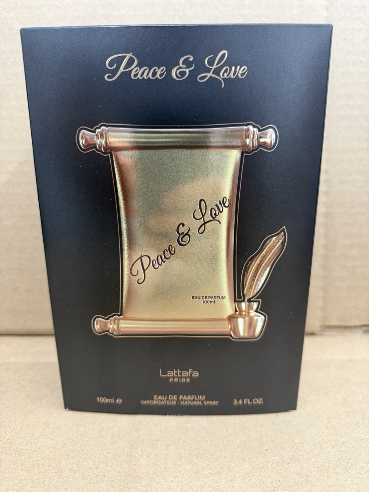Pride Peace & Love by Lattafa perfume unisex EDP 3.3 / 3.4 oz New in Box Pride Peace & Love by Lattafa perfume unisex EDP 3.3 / 3.4 oz New in Box