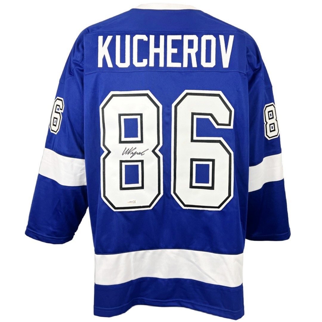 Nikita Kucherov autographed signed jersey NHL Tampa Bay Lightning JSA COA