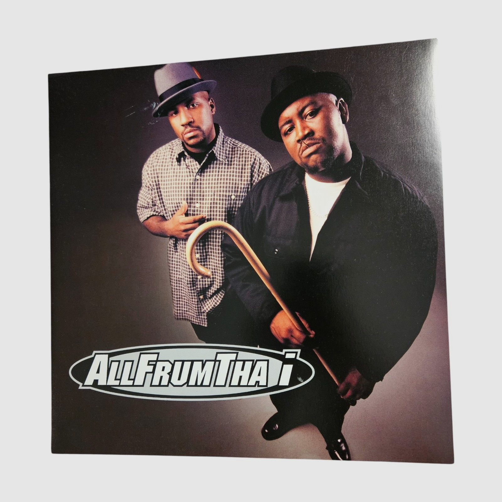 AllFrumTha I -  12x12 Double Sided Flat Promo Poster 1998 Hip Hop Gangsta VTG