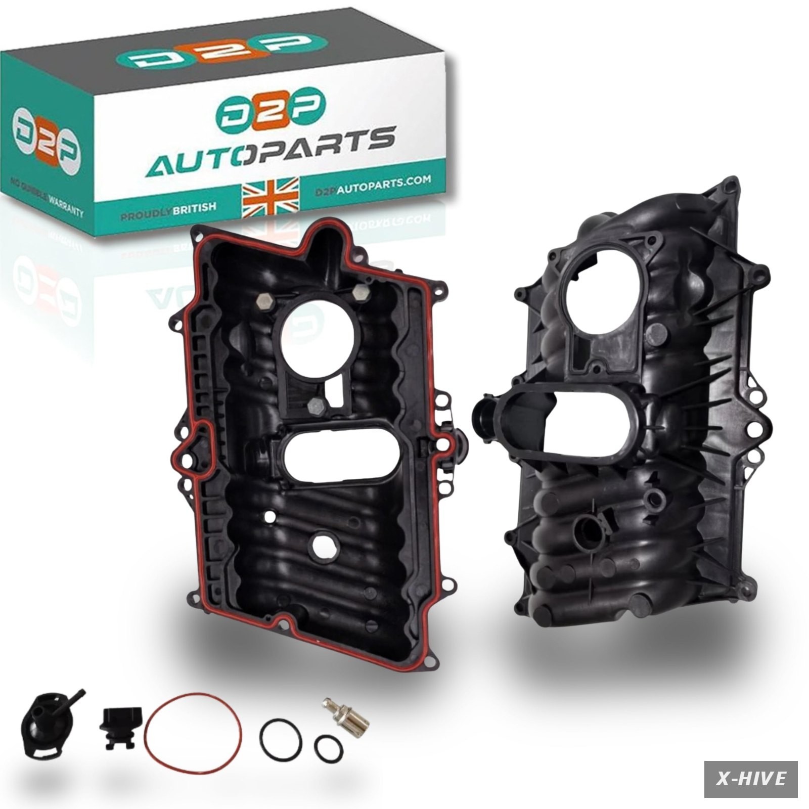 D2P Intake Manifolds Upper Manifold Gasket GMC Cadillac 17113541